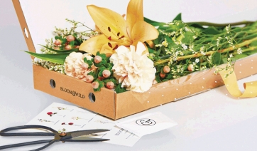 Inglesi e francesi acquistano sempre più fiori on-line