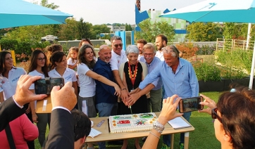 Myplant: inaugurato a Monza il Giardino della Sport Therapy per combattere le leucemie infantili