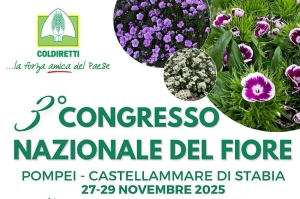 La Campania &egrave; pronta ad ospitare il Congresso Nazionale del Fiore di Coldiretti