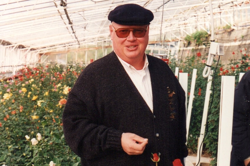 NOTE PERSONALI – Addio a Sergio Patrucco, costitutore e coltivatore di rose imperiese