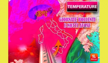 METEO - Caldo record in arrivo