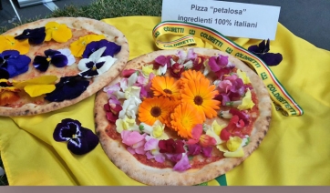 Unesco: nasce la “pizza petalosa” per festeggiare candidatura