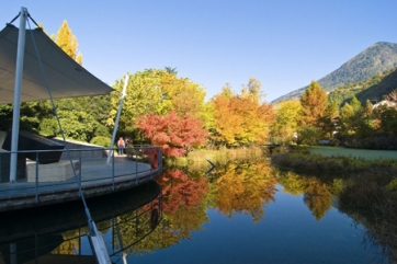 Lo spettacolare &quot;fall foliage&quot; chiude la stagione dei Giardini di Sissi a Merano